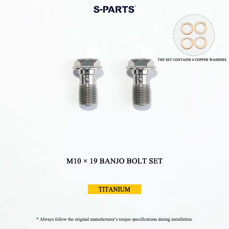 FRANDO 130S Grade 5 Titanium Master Cylinder Bolts & Accessories
