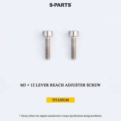 FRANDO 130S Grade 5 Titanium Master Cylinder Bolts & Accessories
