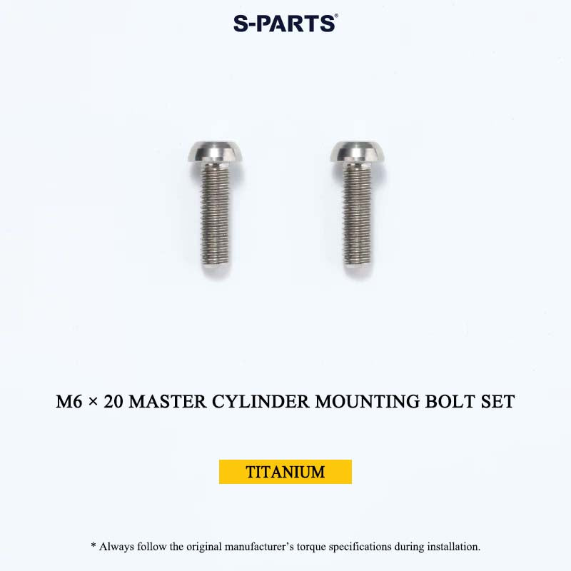 FRANDO 130S Grade 5 Titanium Master Cylinder Bolts & Accessories