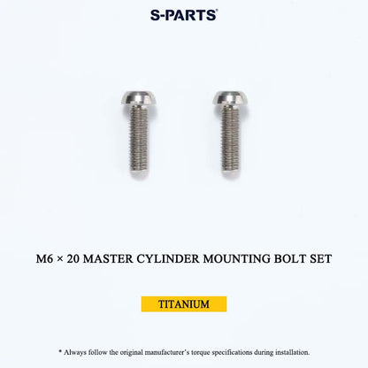 FRANDO 130S Grade 5 Titanium Master Cylinder Bolts & Accessories