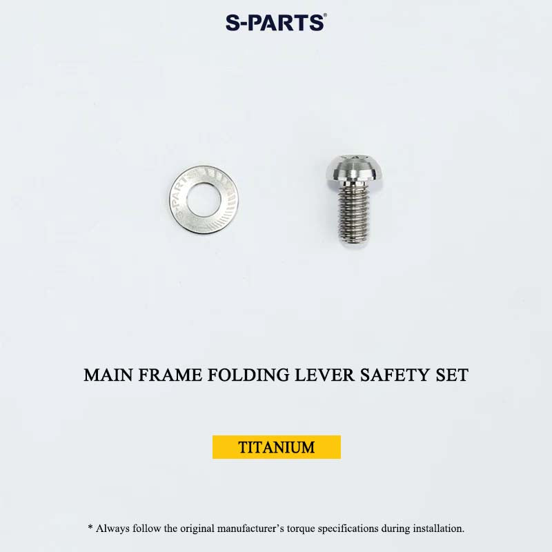 Grade 5 Titanium Bolts for DAHON P10 Folding Bike | CNC-Machined