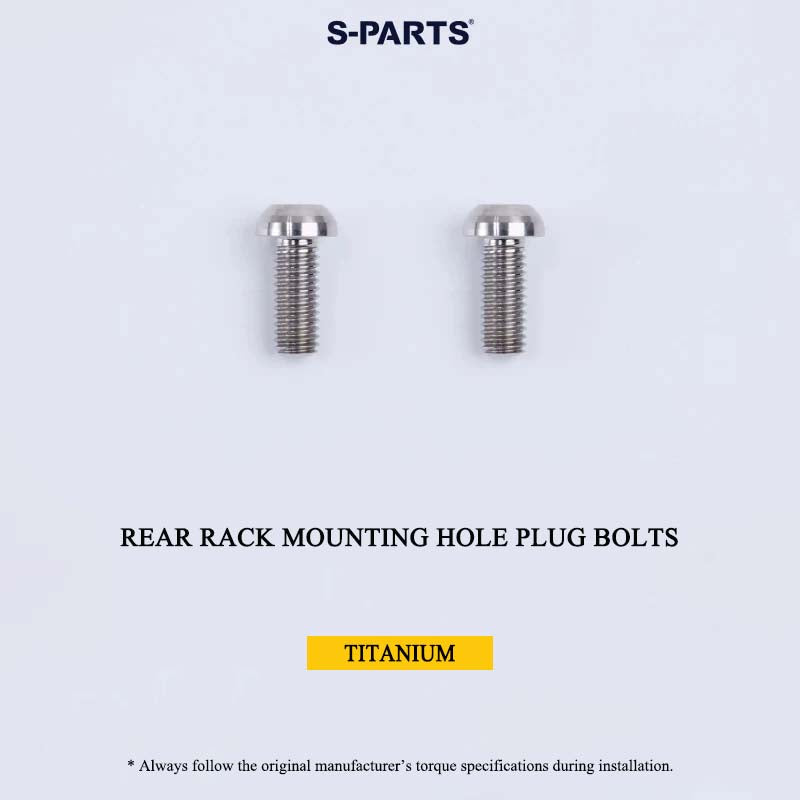 ACE D10 Folding Bike Titanium Bolts | Grade 5 Ti-6Al-4V | 18 Lightweight Options