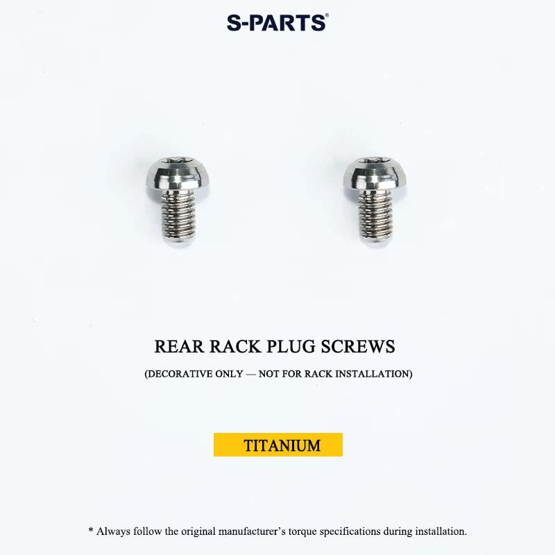 Grade 5 Titanium Bolts for DAHON P10 Folding Bike | CNC-Machined