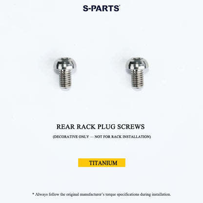 Grade 5 Titanium Bolts for DAHON P10 Folding Bike | CNC-Machined