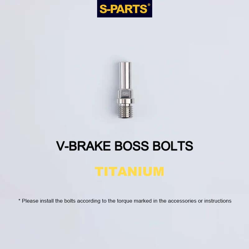 Titanium V-Brake Hardware Upgrade Kit for MTB | V-Brake Boss Bolts