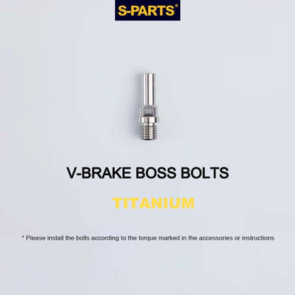 Titanium V-Brake Hardware Upgrade Kit for MTB | V-Brake Boss Bolts